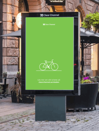 Clear Channel sustainability marketing animation